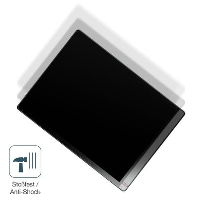 Schutz gegen Kratzer auf dem Onyx Boox Tab X Glas durch Schlüssel, Stöße gegen die Tischkante oder Stürze