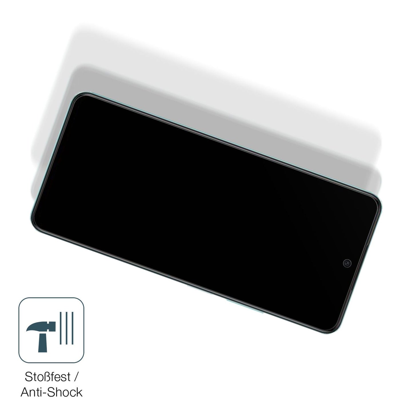 Schutz gegen Kratzer auf dem Oppo A2 Glas durch Schlüssel, Stöße gegen die Tischkante oder Stürze