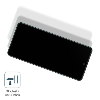 Schutz gegen Kratzer auf dem Oppo A2 Glas durch Schlüssel, Stöße gegen die Tischkante oder Stürze
