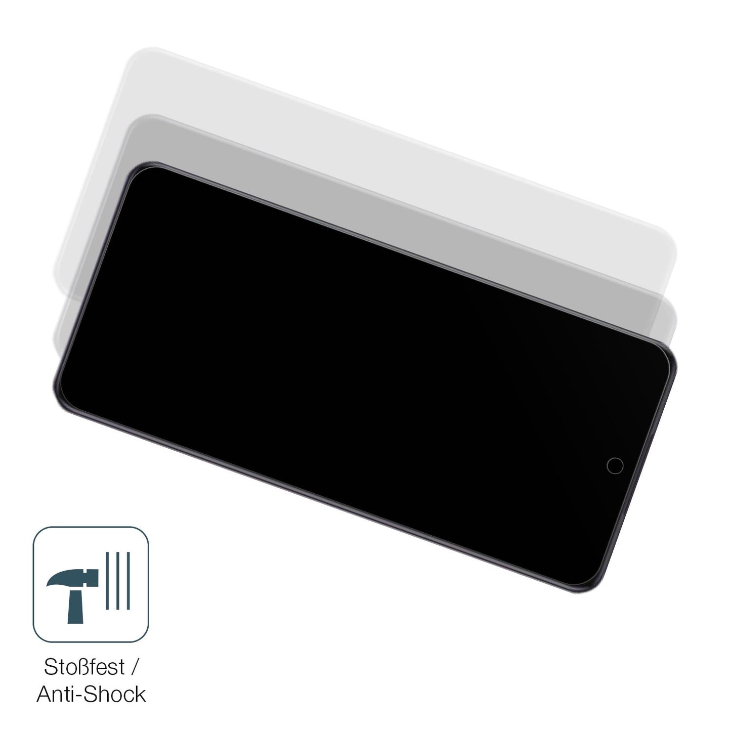 Schutz gegen Kratzer auf dem Oppo A60 Glas durch Schlüssel, Stöße gegen die Tischkante oder Stürze