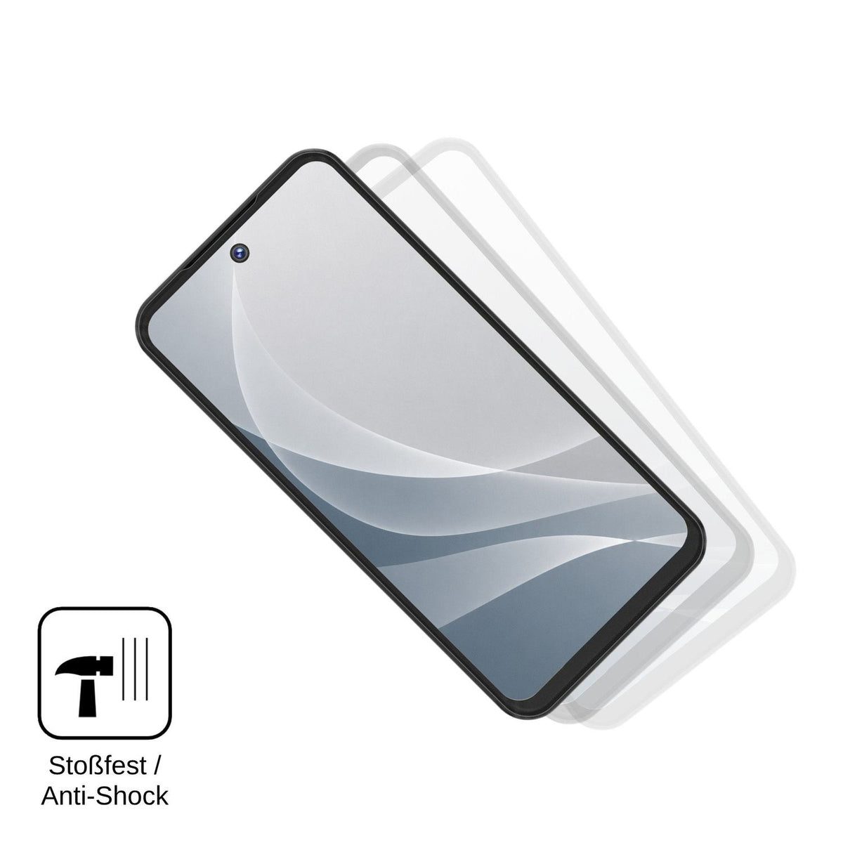 2x Screen Protector for Oukitel C17 Mini matte Flexible Glass 9H dipos