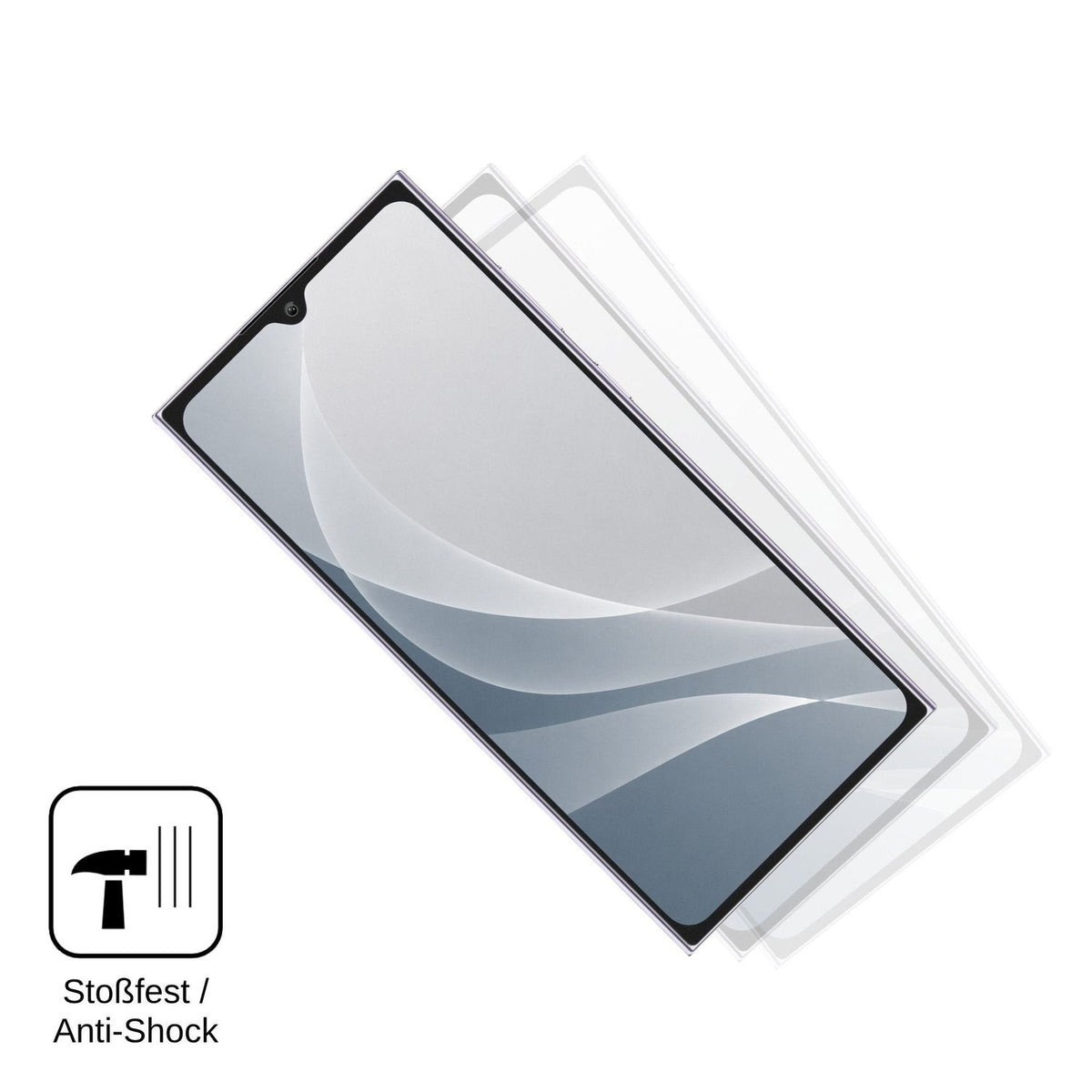 2x Screen Protector for Oukitel C61 Pro matte Flexible Glass 9H dipos