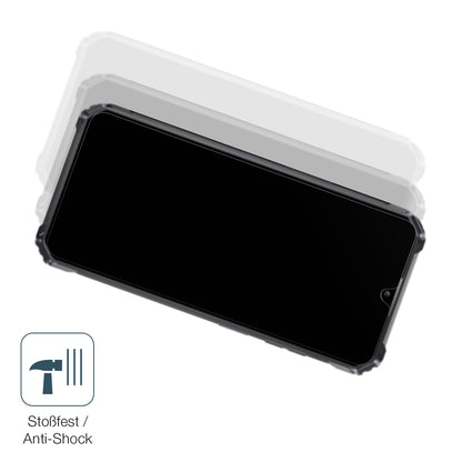 Schutz gegen Kratzer auf dem Oukitel G1 Glas durch Schlüssel, Stöße gegen die Tischkante oder Stürze