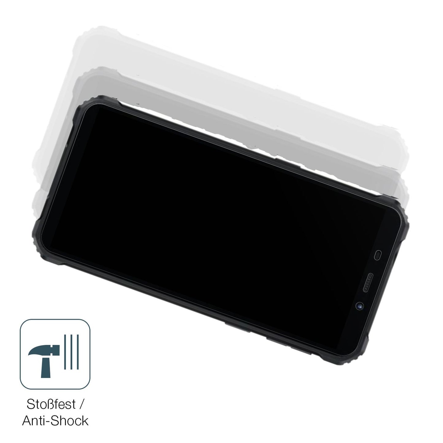 Schutz gegen Kratzer auf dem Oukitel G3 Outdoor Glas durch Schlüssel, Stöße gegen die Tischkante oder Stürze