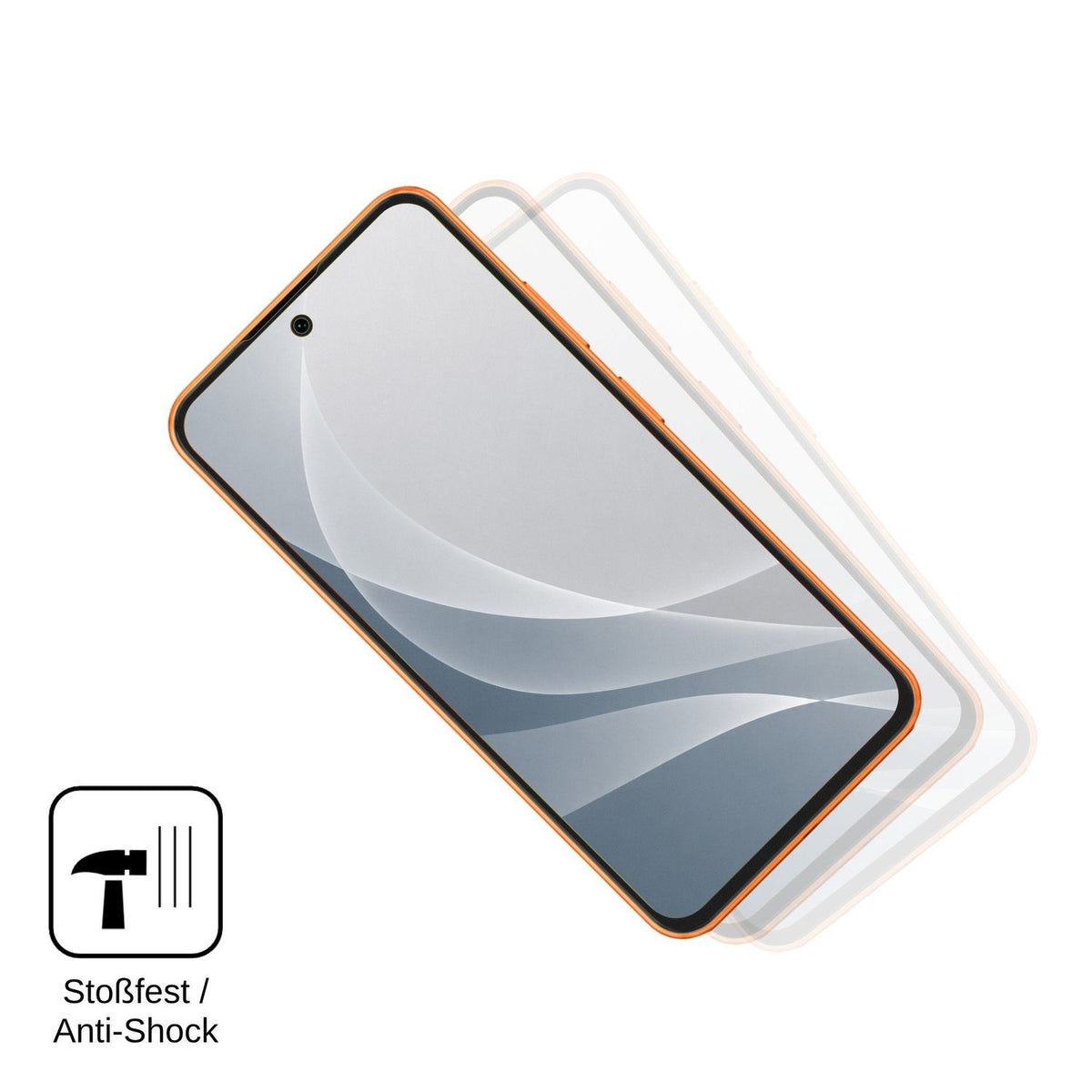 2x Screen Protector for Oukitel P2 Plus matte Flexible Glass 9H dipos
