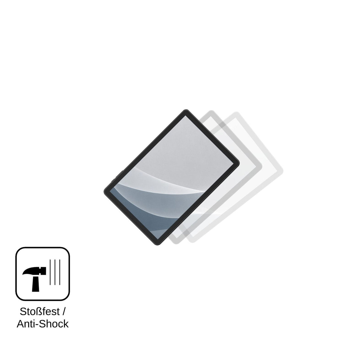 2x Screen Protector for Paaxoo A20 Plus matte Flexible Glass 9H dipos