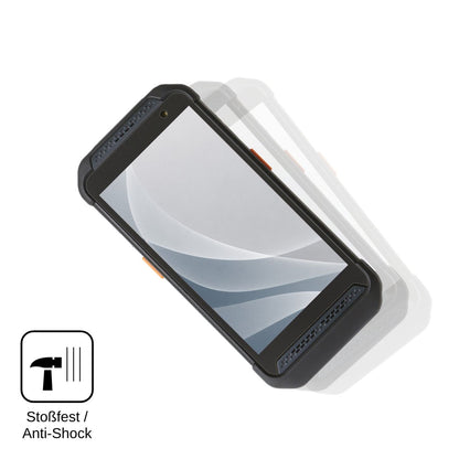 2x Screen Protector for Point Mobile PM86 matte Flexible Glass 9H dipos