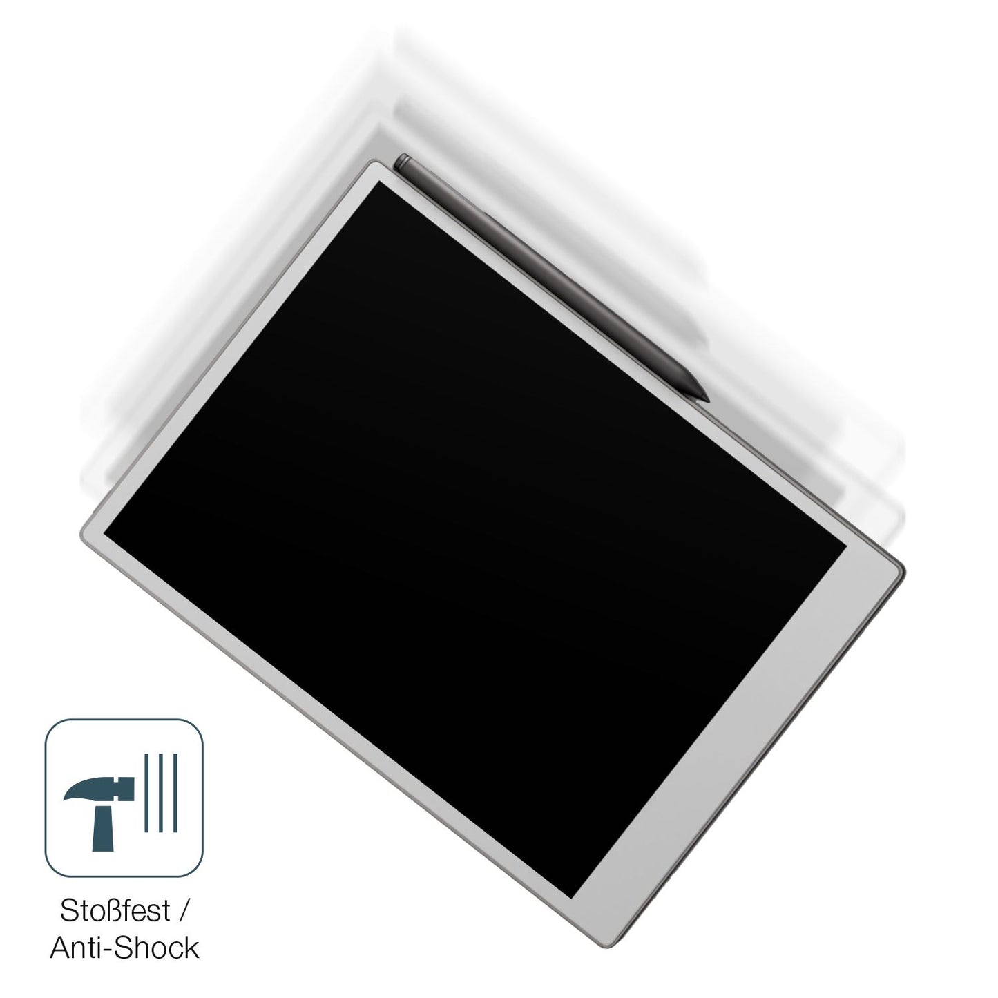 Schutz gegen Kratzer auf dem Remarkable Paper Pro Glas durch Schlüssel, Stöße gegen die Tischkante oder Stürze