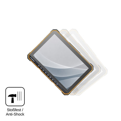 2x Screen Protector for RugGear RG935 matte Flexible Glass 9H dipos