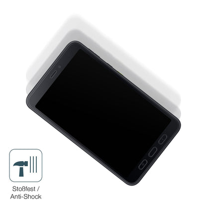 Schutz gegen Kratzer auf dem Samsung Galaxy Tab Active 5 Glas durch Schlüssel, Stöße gegen die Tischkante oder Stürze
