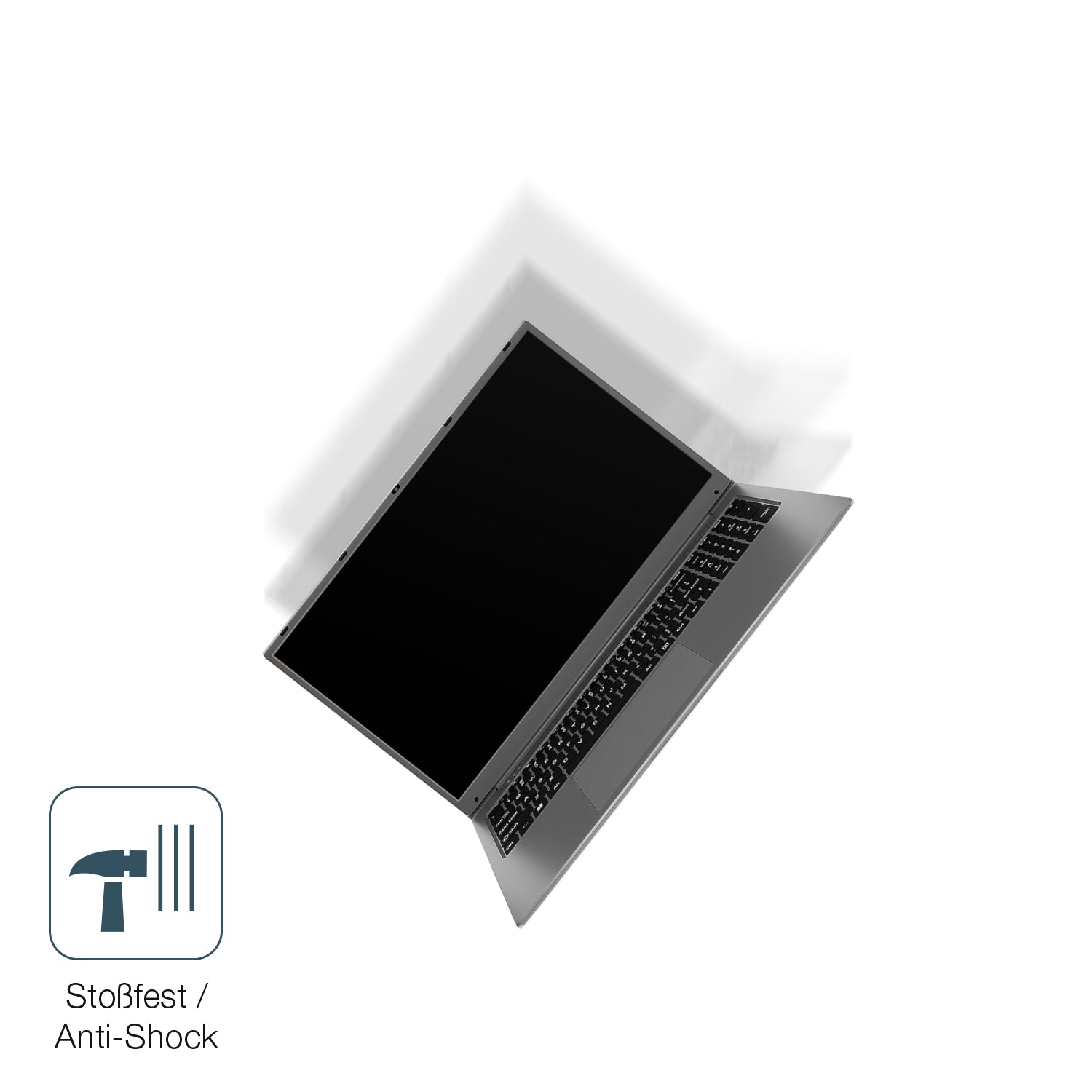 Schutz gegen Kratzer auf dem SGIN 17 Zoll 8GB RAM Glas durch Schlüssel, Stöße gegen die Tischkante oder Stürze