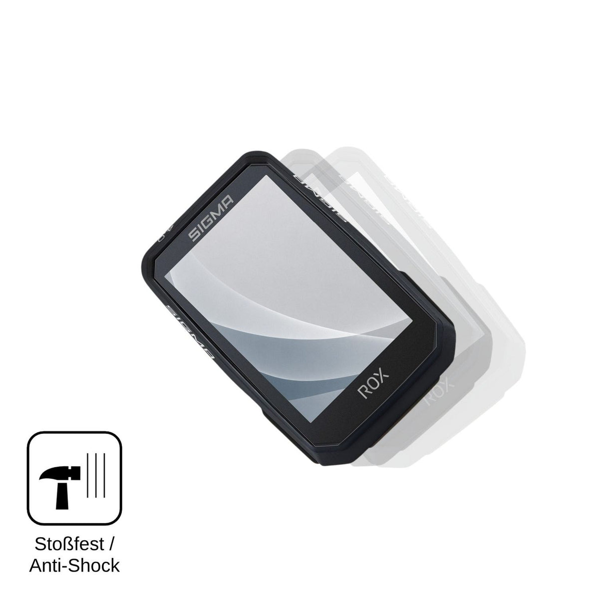 2x Screen Protector for Sigma ROX 4.0 Endurance matte Flexible Glass 9H dipos