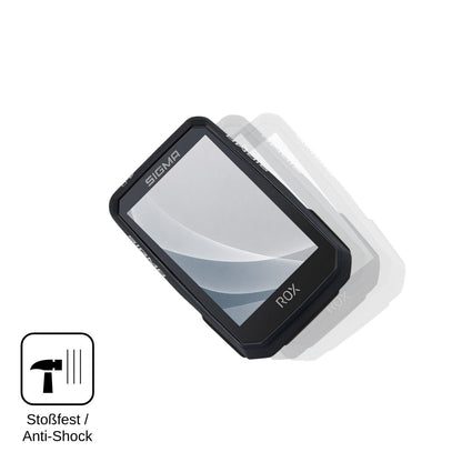 2x Screen Protector for Sigma ROX 4.0 Endurance matte Flexible Glass 9H dipos