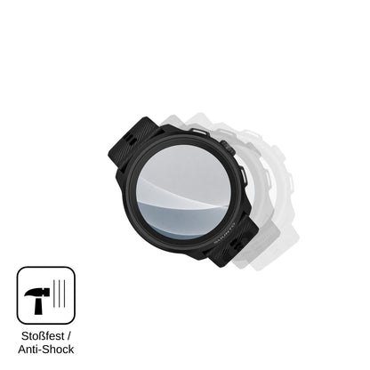 2x Screen Protector for Suunto Run 2 matte Flexible Glass 9H dipos