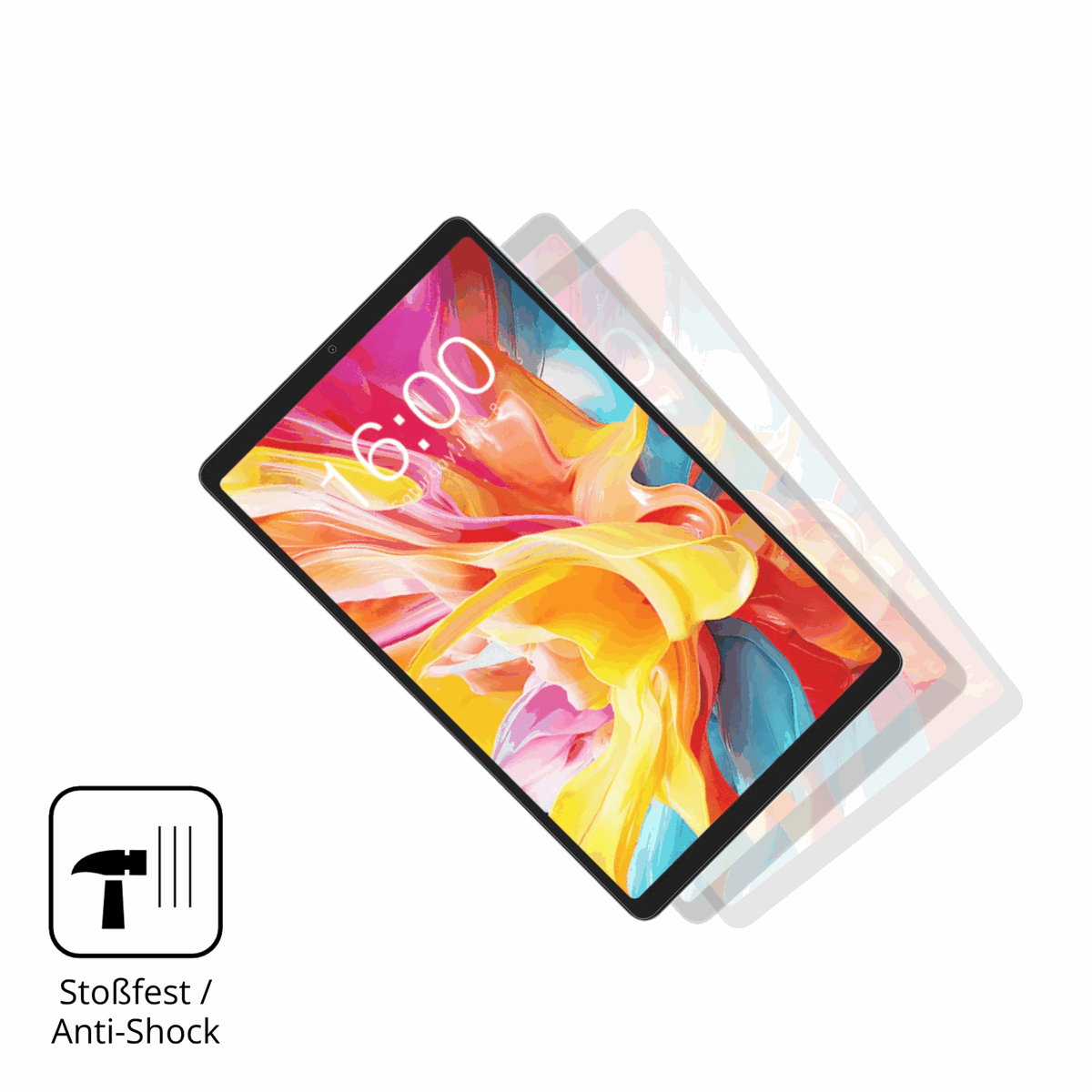 Schutz gegen Kratzer auf dem Teclast T50 Mini Glas durch Schl�ssel, St��e gegen die Tischkante oder St�rze
