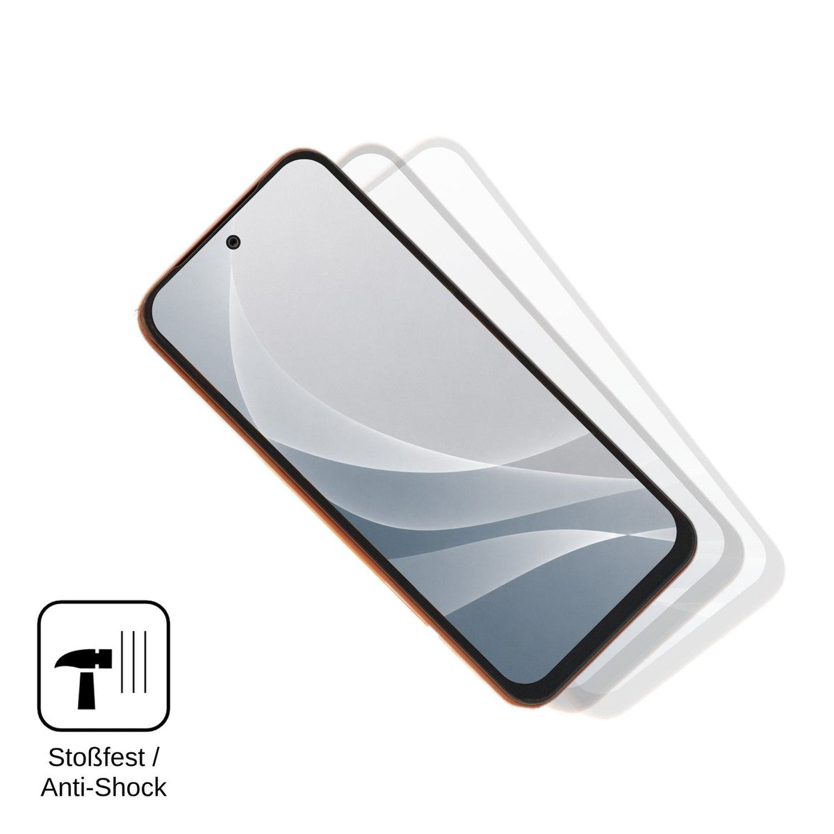 2x Screen Protector for Tecno Pop 20C matte Flexible Glass 9H dipos