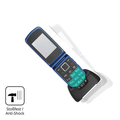 Schutz gegen Kratzer auf dem Tosaju T380 Glas durch Schlüssel, Stöße gegen die Tischkante oder Stürze