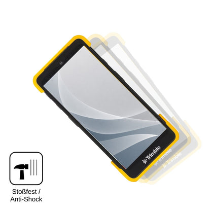 2x Screen Protector for Trimble TDC6 matte Flexible Glass 9H dipos