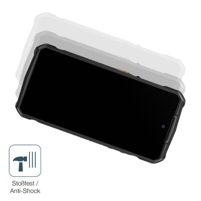 Schutz gegen Kratzer auf dem Ulefone Armor 29 Ultra Glas durch Schlüssel, Stöße gegen die Tischkante oder Stürze