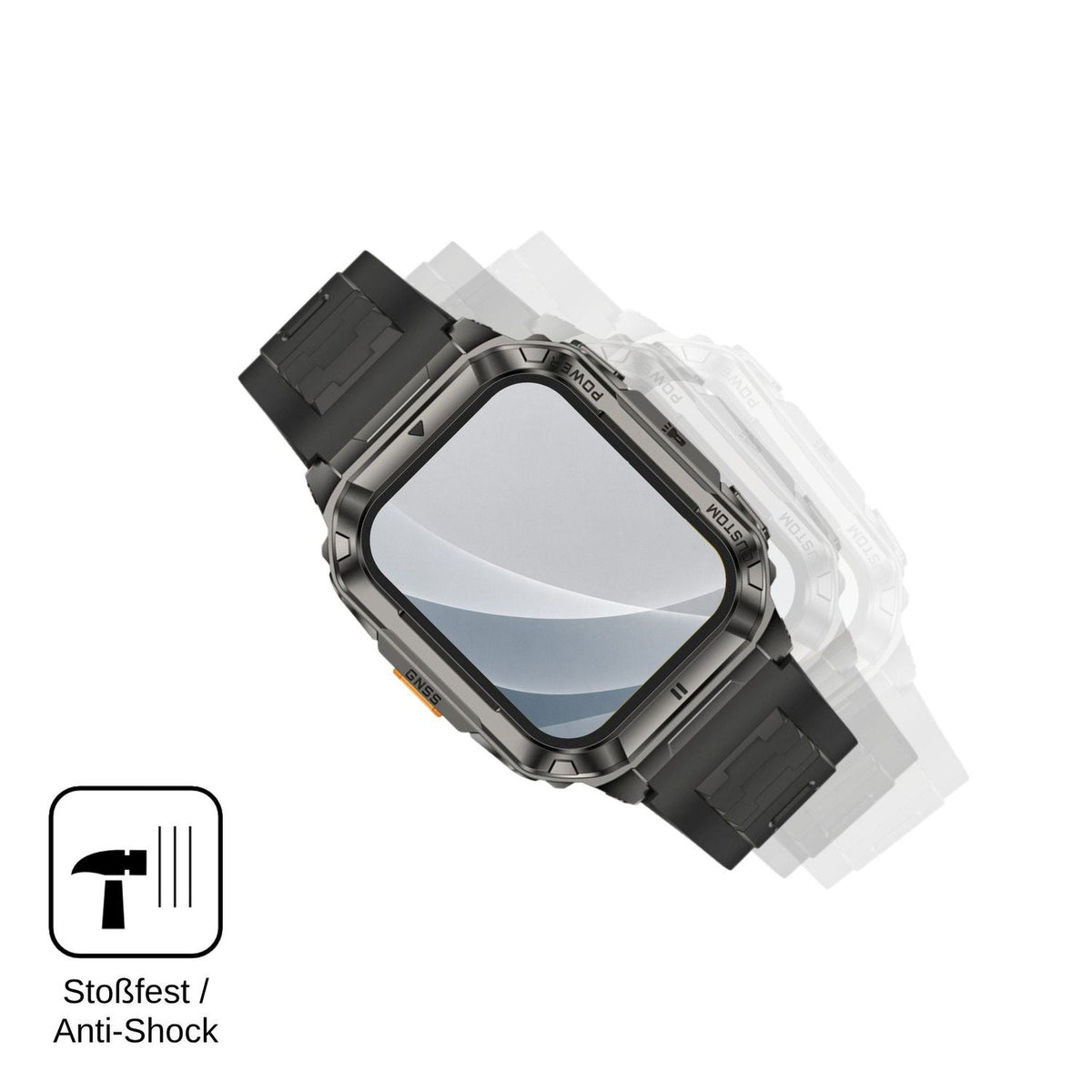 2x Screen Protector for Ulefone Armor Watch Ultra matte Flexible Glass 9H dipos