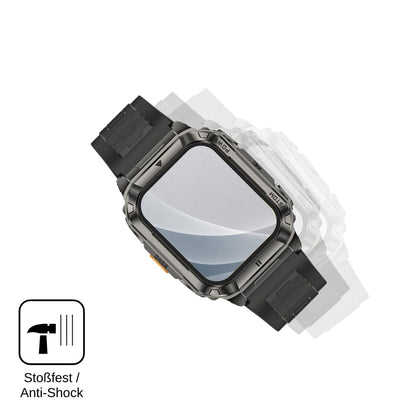2x Screen Protector for Ulefone Armor Watch Ultra matte Flexible Glass 9H dipos