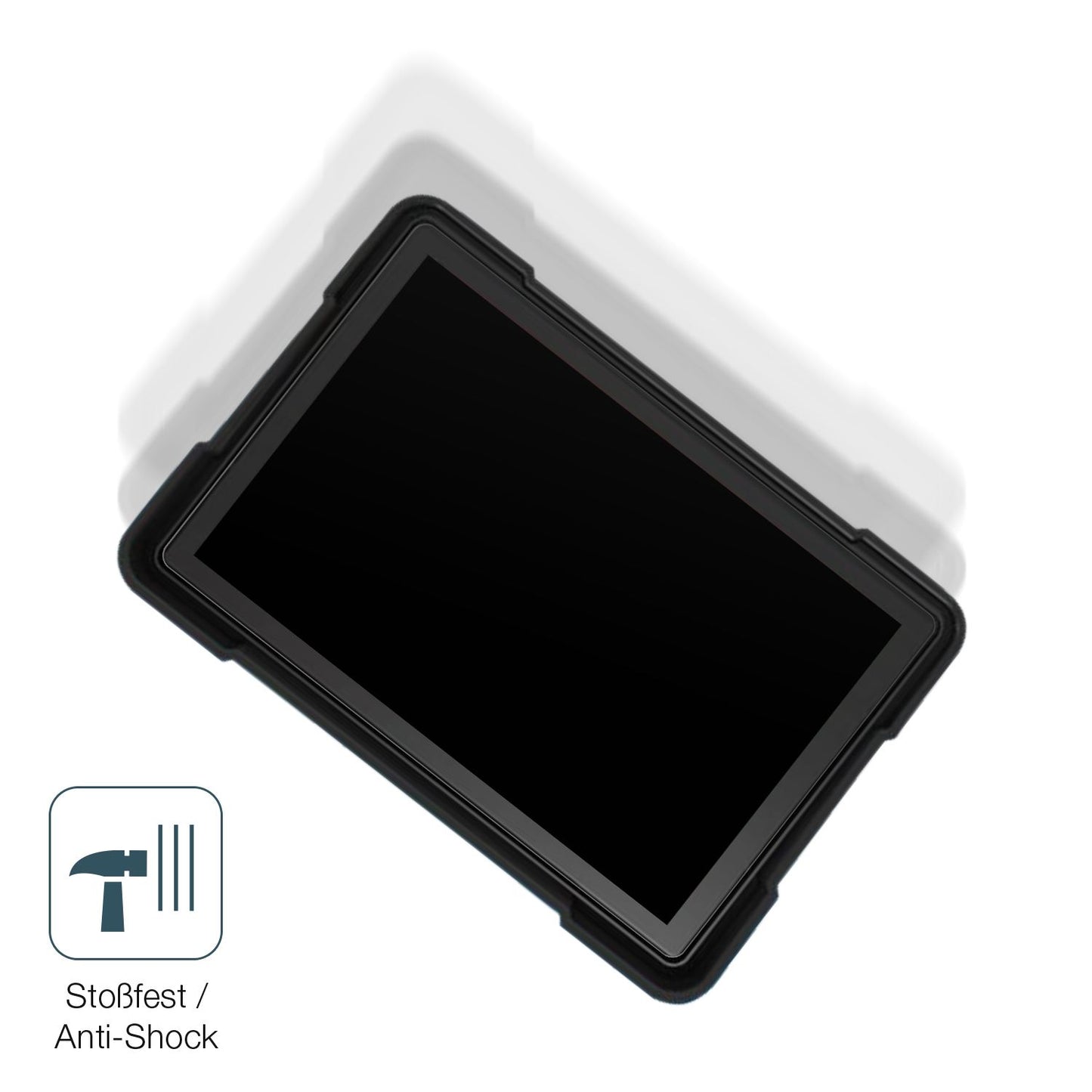 Schutz gegen Kratzer auf dem Vechtel Motorrad Carplay 5 Zoll Glas durch Schlüssel, Stöße gegen die Tischkante oder Stürze
