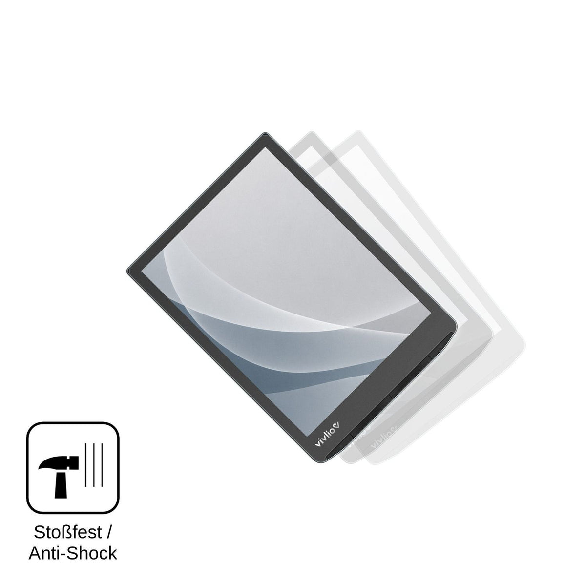2x Screen Protector for Vivlio InkPad Color 3 matte Flexible Glass 9H dipos