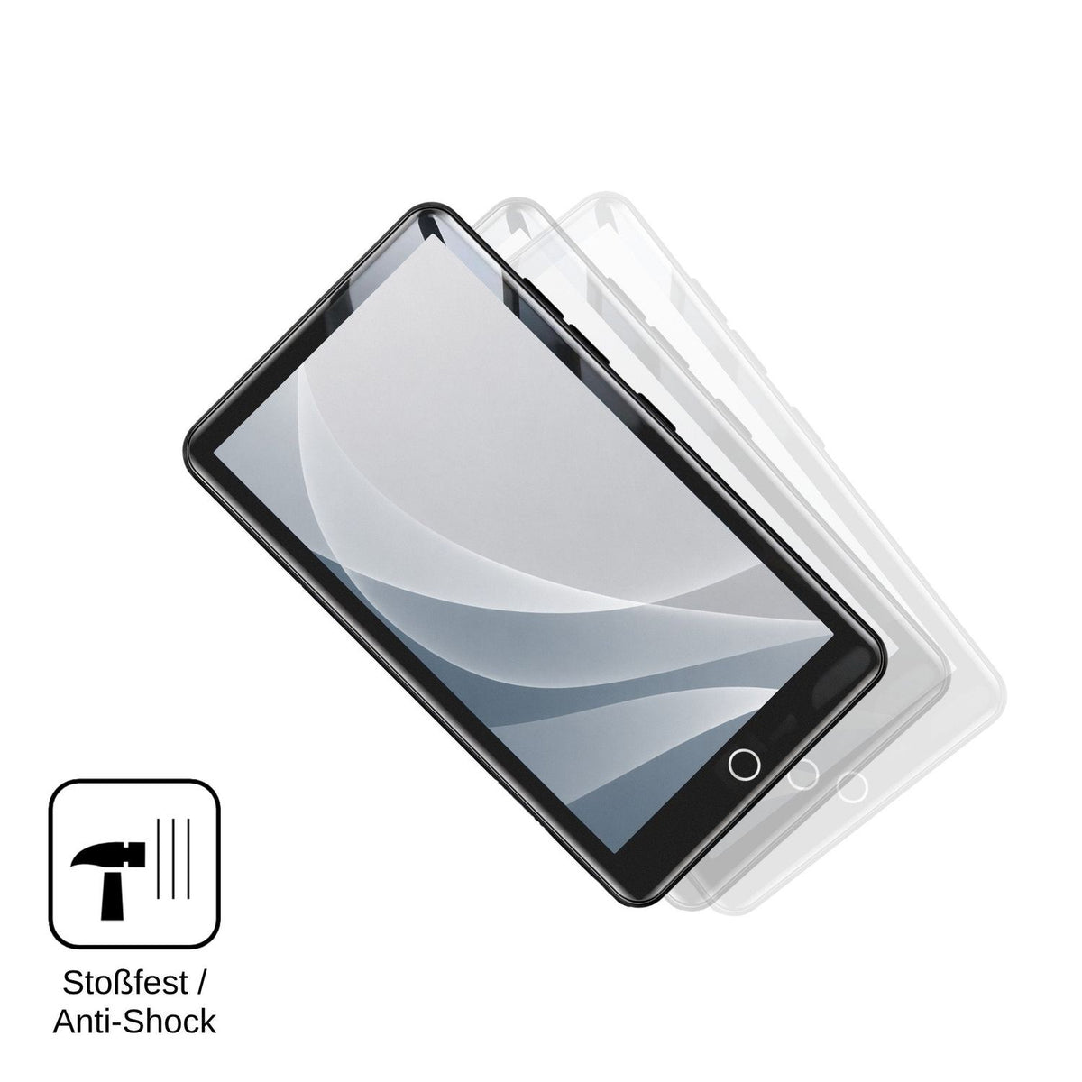 2x Screen Protector for WAHYTKU W10 matte Flexible Glass 9H dipos