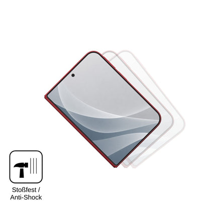 2x Screen Protector for Xiaomi 18 Fold Outside matte Flexible Glass 9H dipos
