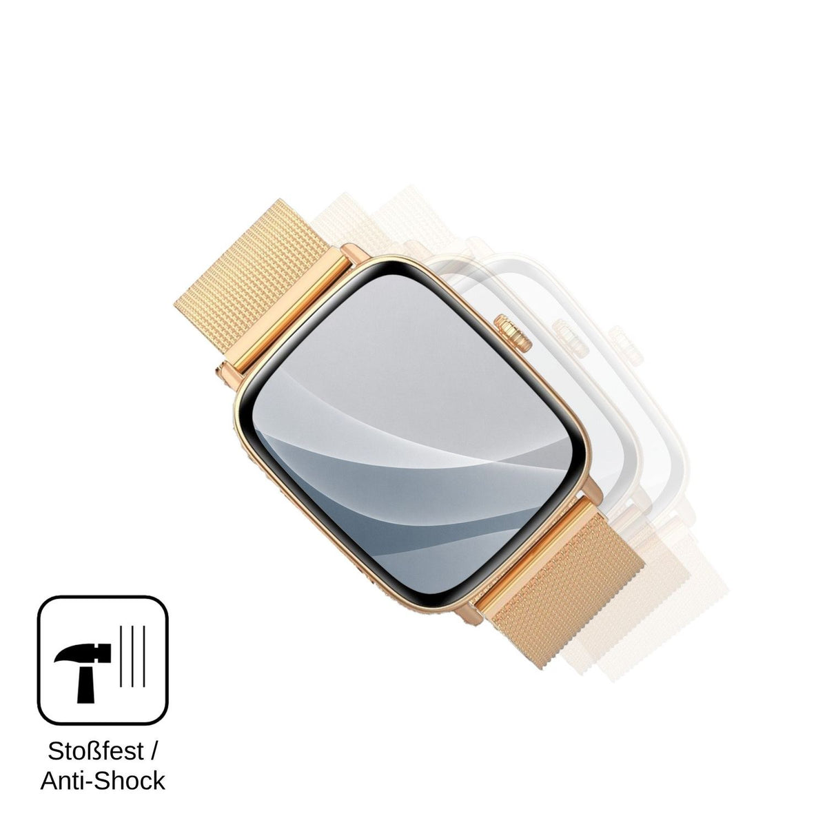 2x Screen Protector for Yoever IDW28 matte Flexible Glass 9H dipos