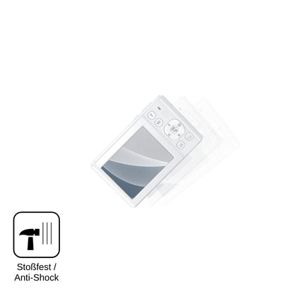 2x Screen Protector for Zostuic Digitalkamera 8K 96MP matte Flexible Glass 9H dipos