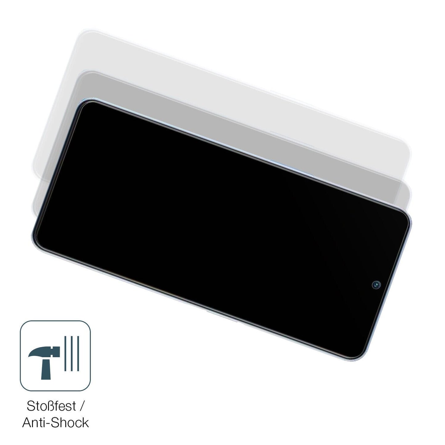 Schutz gegen Kratzer auf dem ZTE Voyage 40 Pro Plus Glas durch Schlüssel, Stöße gegen die Tischkante oder Stürze