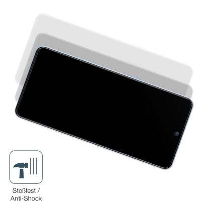 Schutz gegen Kratzer auf dem ZTE Voyage 40 Pro Plus Glas durch Schlüssel, Stöße gegen die Tischkante oder Stürze