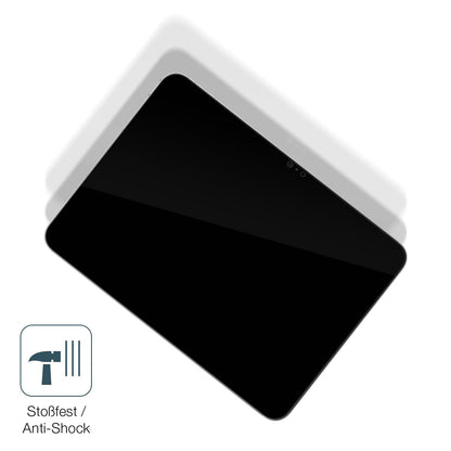 Schutz gegen Kratzer auf dem Apple iPad 10th Generation 10.9 2022 Glas durch Schlüssel, Stöße gegen die Tischkante oder Stürze