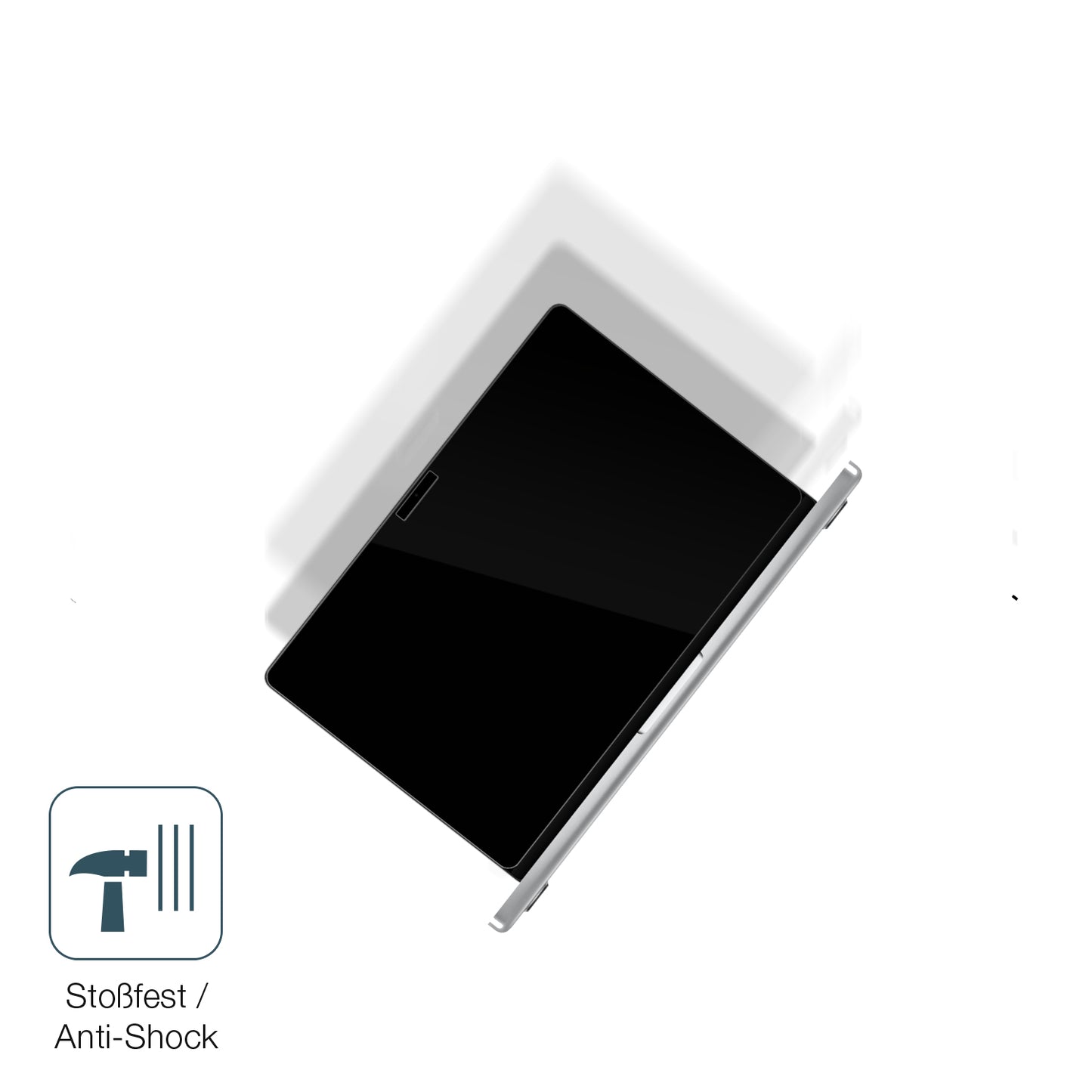 Schutz gegen Kratzer auf dem Apple MacBook Pro 14 Zoll M5 Glas durch Schlüssel, Stöße gegen die Tischkante oder Stürze