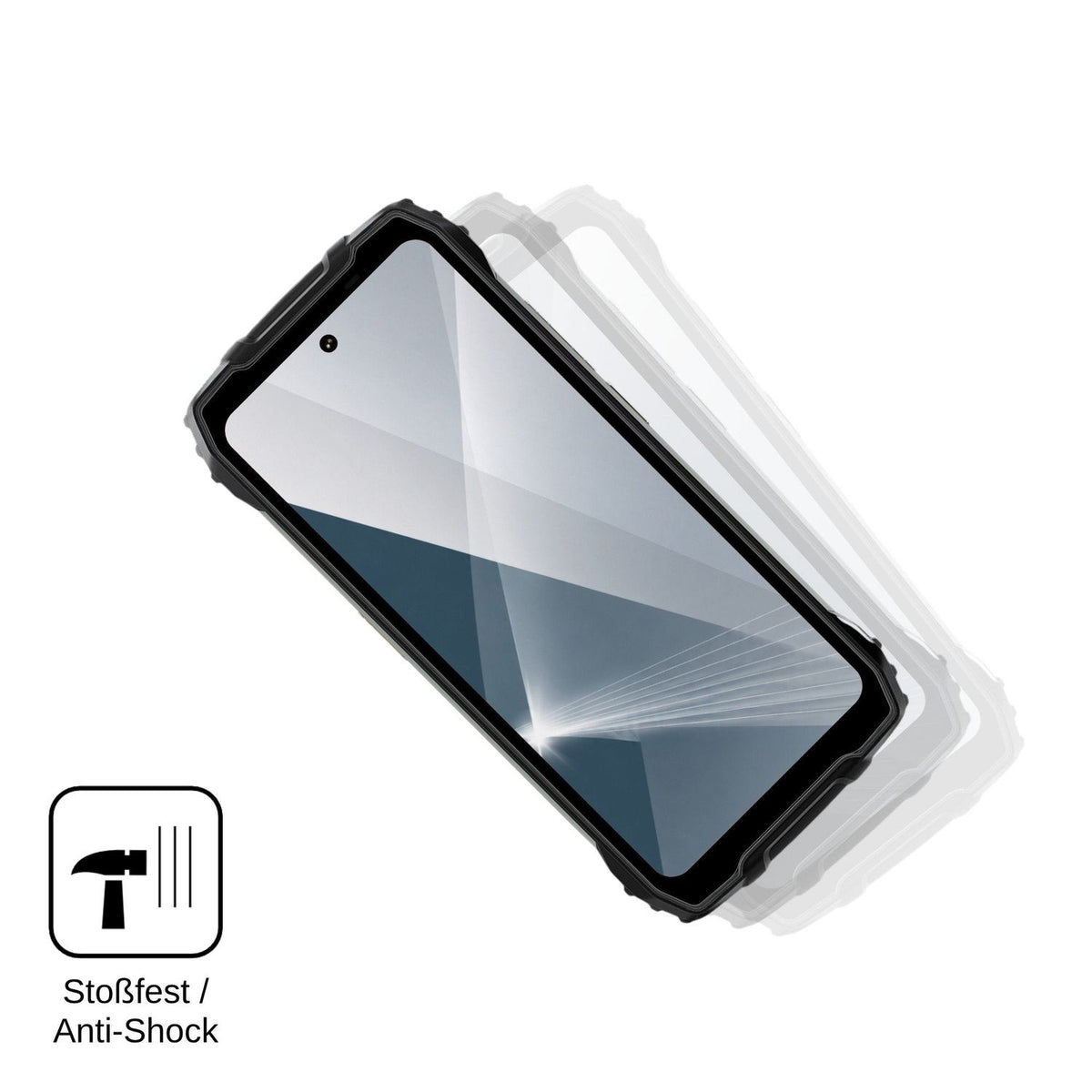 2x Screen Protector for Ausriray PILOT 3 Flexible Glass 9H dipos