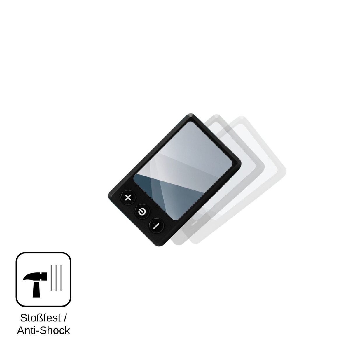 2x Screen Protector for Bassadoro Lenker Display S E Flexible Glass 9H dipos