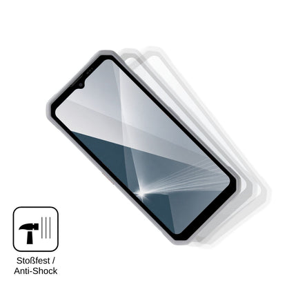 2x Screen Protector for Blackview Marine 3 Flexible Glass 9H dipos