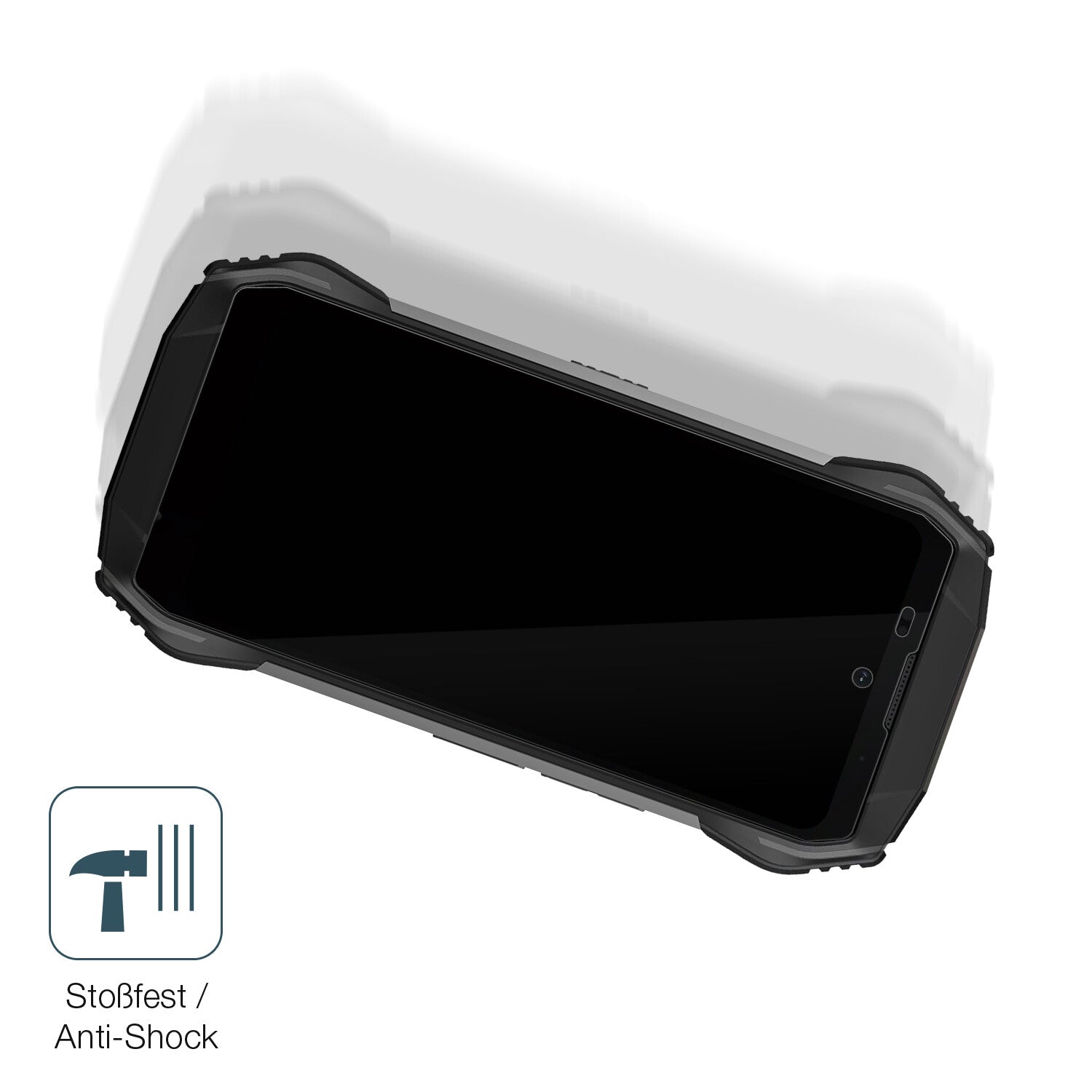 Schutz gegen Kratzer auf dem Blackview N6000 Mini Glas durch Schlüssel, Stöße gegen die Tischkante oder Stürze