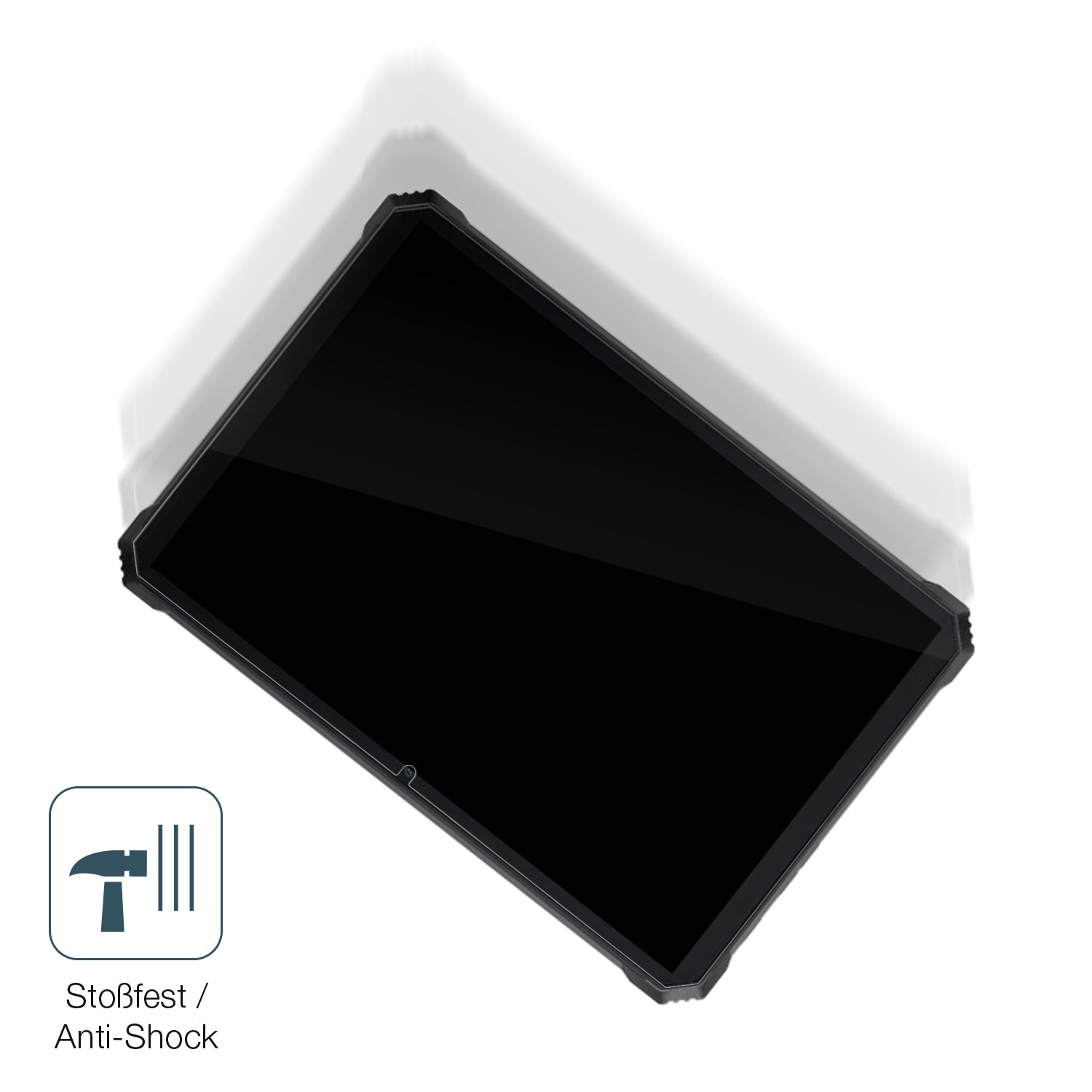 Schutz gegen Kratzer auf dem Blackview Oscal Spider 8 Glas durch Schlüssel, Stöße gegen die Tischkante oder Stürze