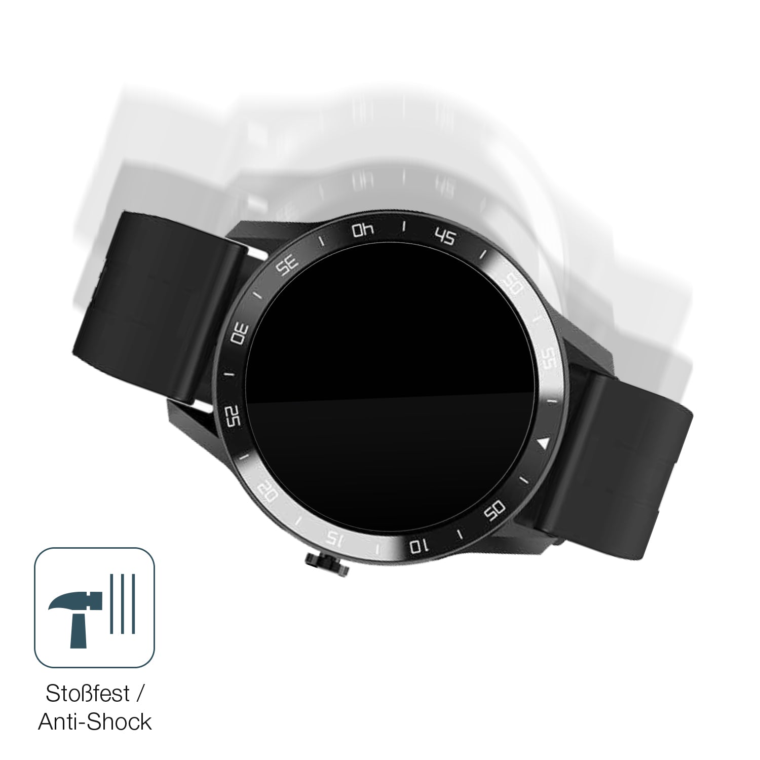 Schutz gegen Kratzer auf dem Blackview X1 Glas durch Schlüssel, Stöße gegen die Tischkante oder Stürze