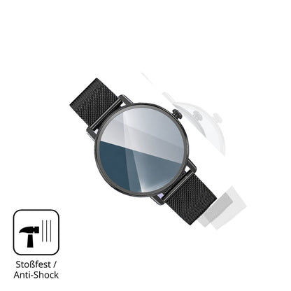 Schutz gegen Kratzer auf dem Blackview X30 Glas durch Schlüssel, Stöße gegen die Tischkante oder Stürze