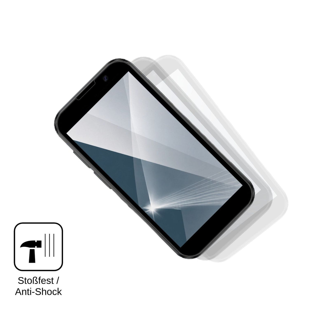 2x Screen Protector for BLKE S Einhorn Mini Flexible Glass 9H dipos