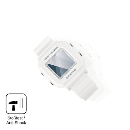 2x Screen Protector for Casio Baby-G BGD-10 Flexible Glass 9H dipos