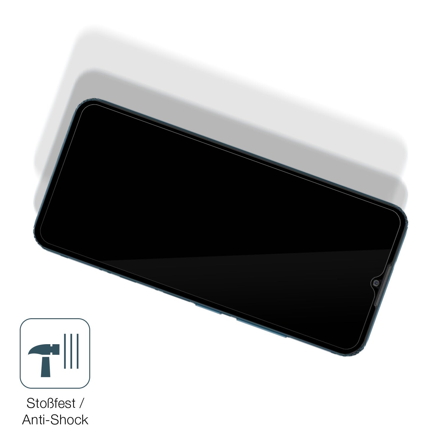 Schutz gegen Kratzer auf dem Coolpad Cool 20 Glas durch Schlüssel, Stöße gegen die Tischkante oder Stürze