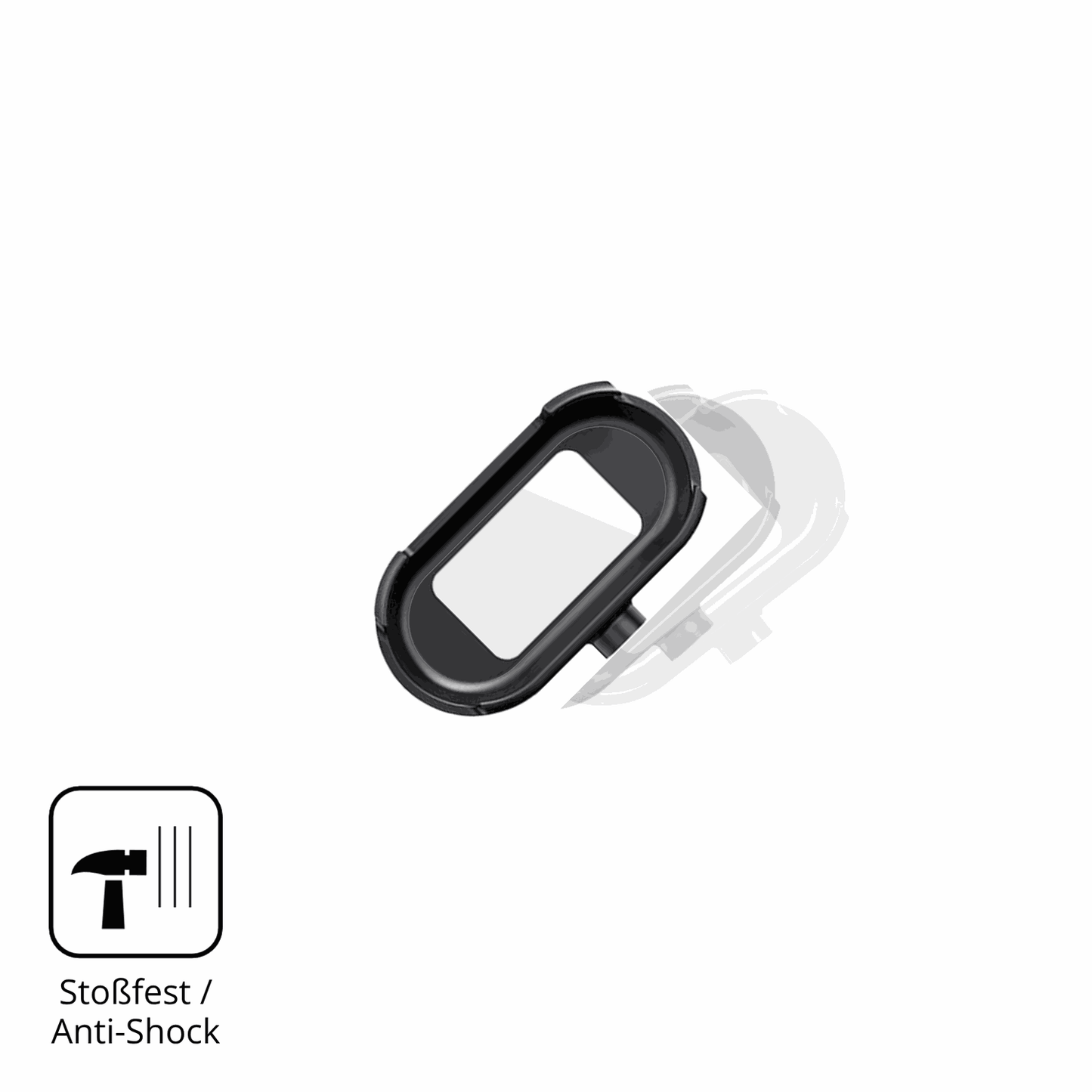 Schutz gegen Kratzer auf dem Cossify HW0612 Mini Action-Cam Glas durch Schlüssel, Stöße gegen die Tischkante oder Stürze
