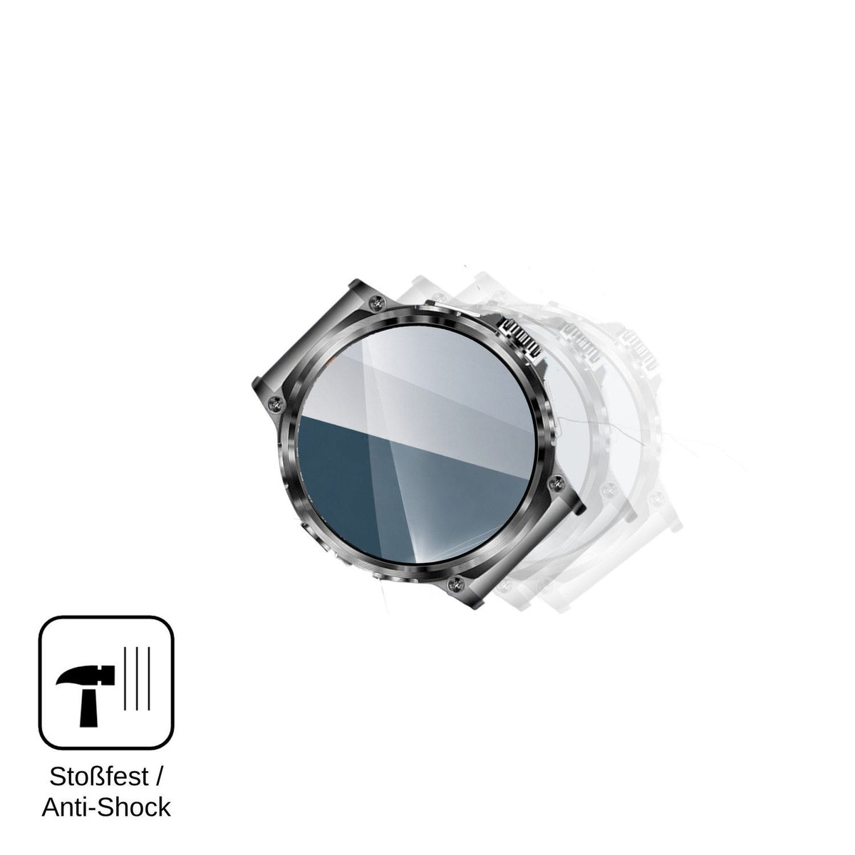 2x Screen Protector for Deedlite Zeus 2.0 Flexible Glass 9H dipos