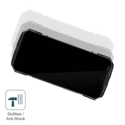 Schutz gegen Kratzer auf dem Doogee S118 Glas durch Schlüssel, Stöße gegen die Tischkante oder Stürze