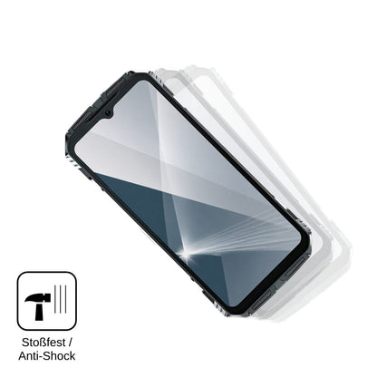 2x Screen Protector for Doogee S118 Plus Flexible Glass 9H dipos