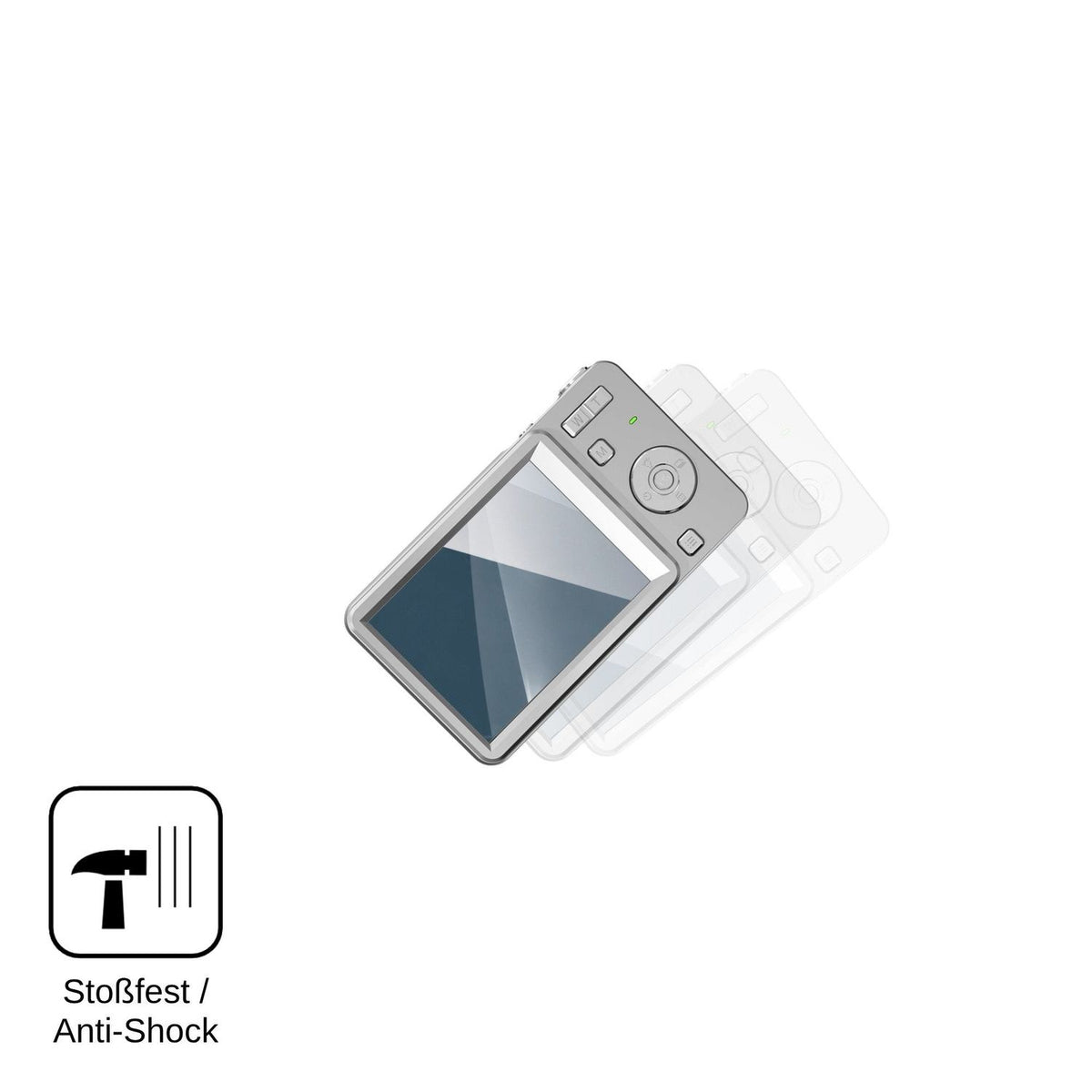 2x Screen Protector for EfforPrac Slider Flexible Glass 9H dipos